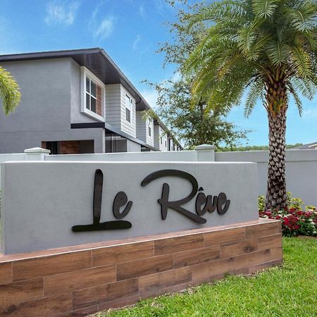 Charming Four Bedrooms Townhome With Private Splash Pool At Le Reve Resort Kissimmee Exterior foto