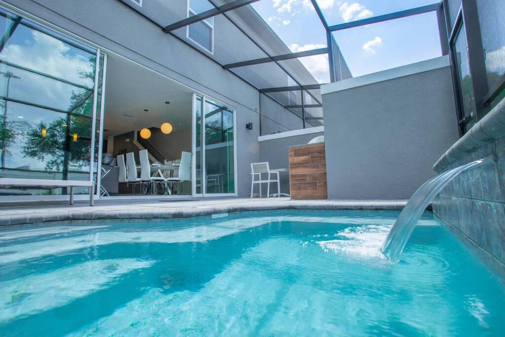 Charming Four Bedrooms Townhome With Private Splash Pool At Le Reve Resort Kissimmee Exterior foto