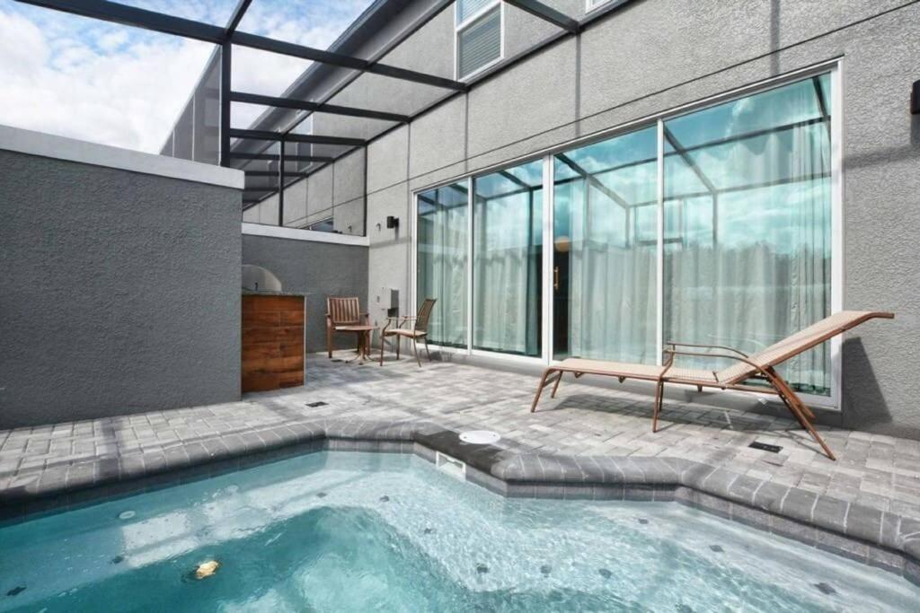 Charming Four Bedrooms Townhome With Private Splash Pool At Le Reve Resort Kissimmee Exterior foto