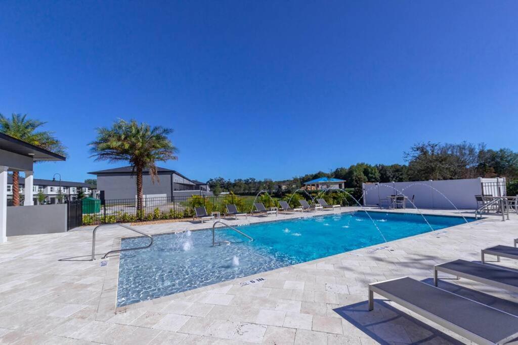 Charming Four Bedrooms Townhome With Private Splash Pool At Le Reve Resort Kissimmee Exterior foto