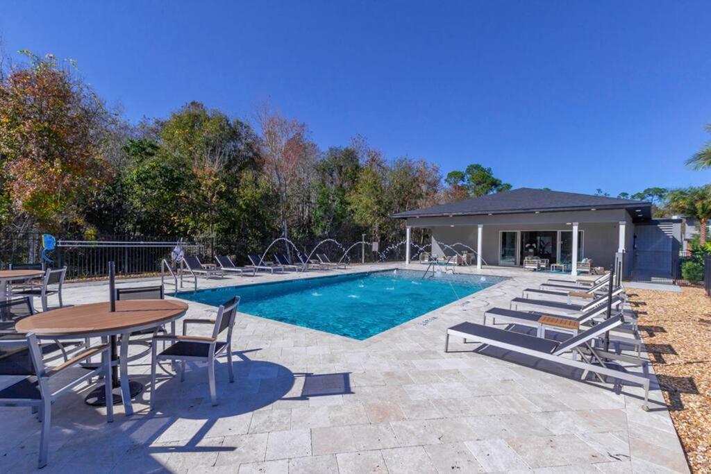 Charming Four Bedrooms Townhome With Private Splash Pool At Le Reve Resort Kissimmee Exterior foto