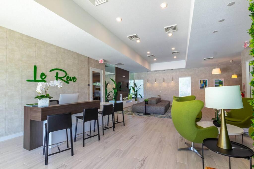 Charming Four Bedrooms Townhome With Private Splash Pool At Le Reve Resort Kissimmee Exterior foto