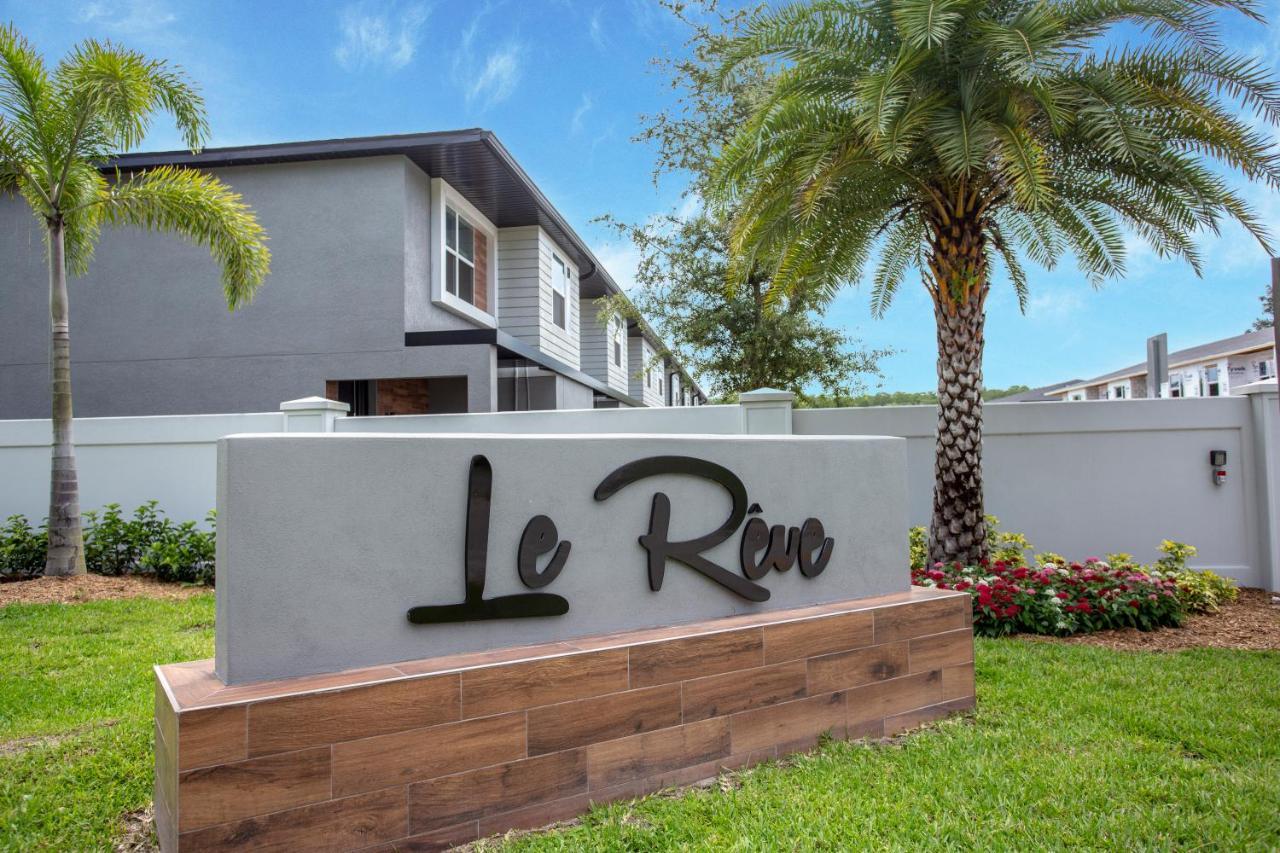 Charming Four Bedrooms Townhome With Private Splash Pool At Le Reve Resort Kissimmee Exterior foto