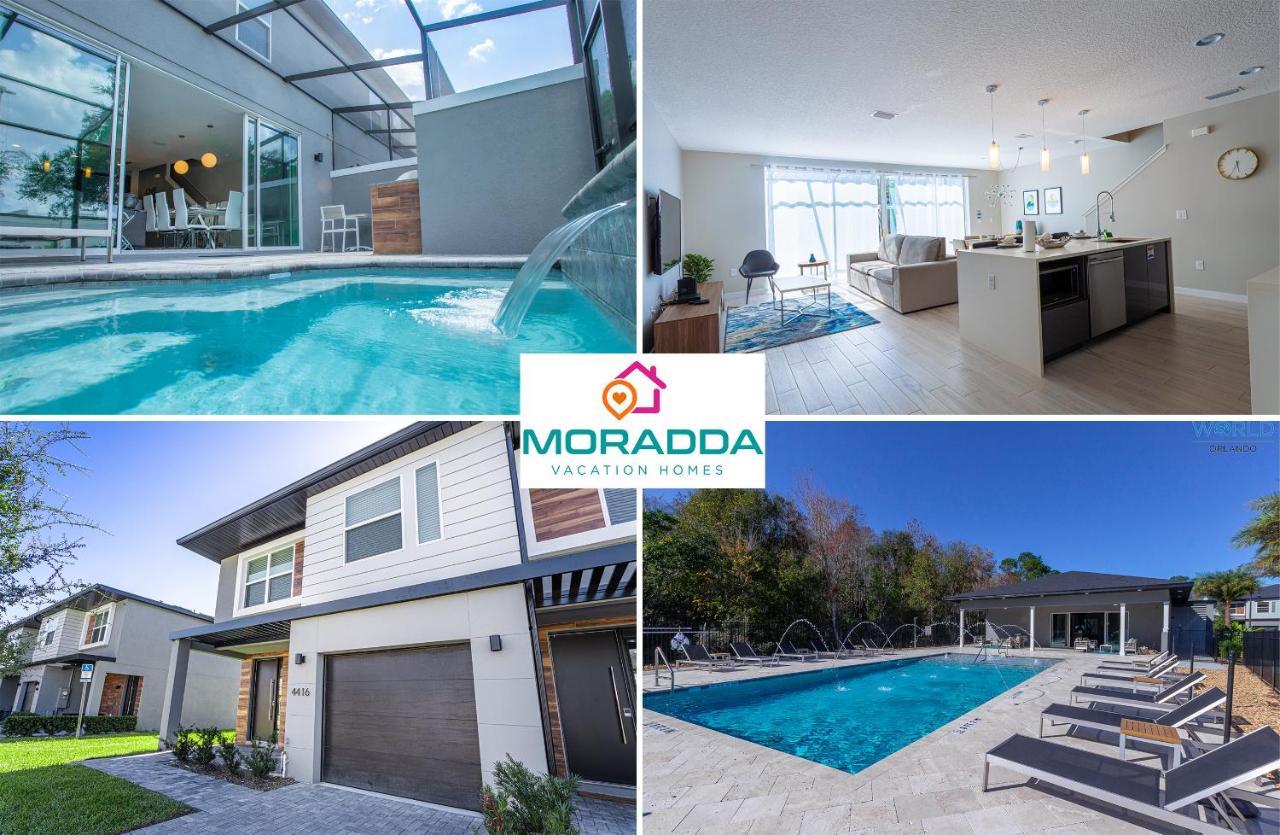 Charming Four Bedrooms Townhome With Private Splash Pool At Le Reve Resort Kissimmee Exterior foto